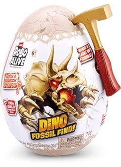ROBO ALIVE ROBO ALIVE-DINO FOSSIL FIND-SERIES 1 Mini Surprise Egg,3Facing6pcs/PDQ,12,STD Color Asst 