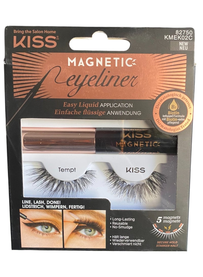 كيس طقم كحل/رموش مغناطيسي من Tempt KMEK02C