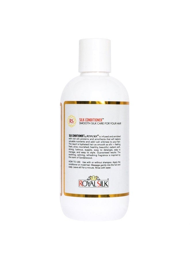 The Original Silk Conditioner Smooth as Silk for Hair Like Silk = Soft, Creamy, Fragrant, Smoothing, Hydrating, Lubricating + Superb Detangler – All Genders, Ages, Hair Types - 8 oz