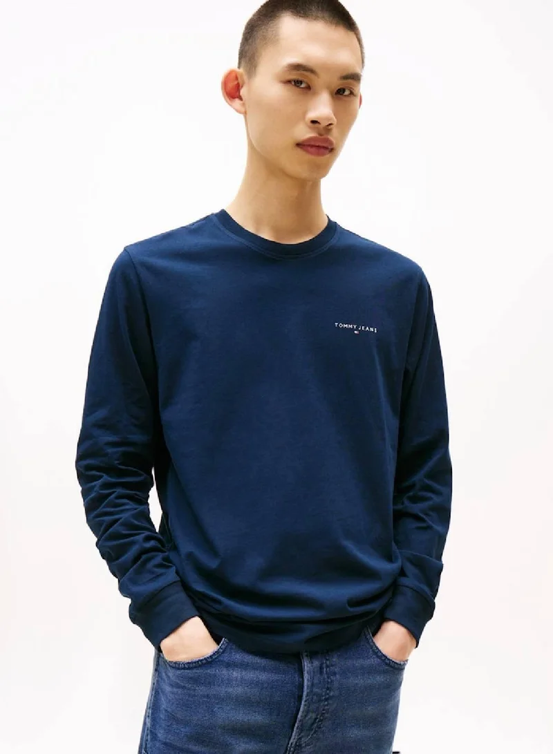 Linear Logo Slim Long Sleeve T-Shirt