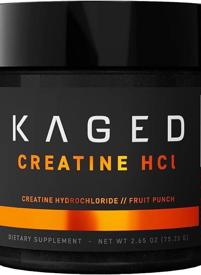 KAGED MUSCLE Creatine HCl Powder, Fruit Punch, Supports Muscle Growth and Recovery, Patented Creatine Hydrochloride Formula, Easy Digestion and Enhanced Muscle Absorption, 75 Servings - Image 4