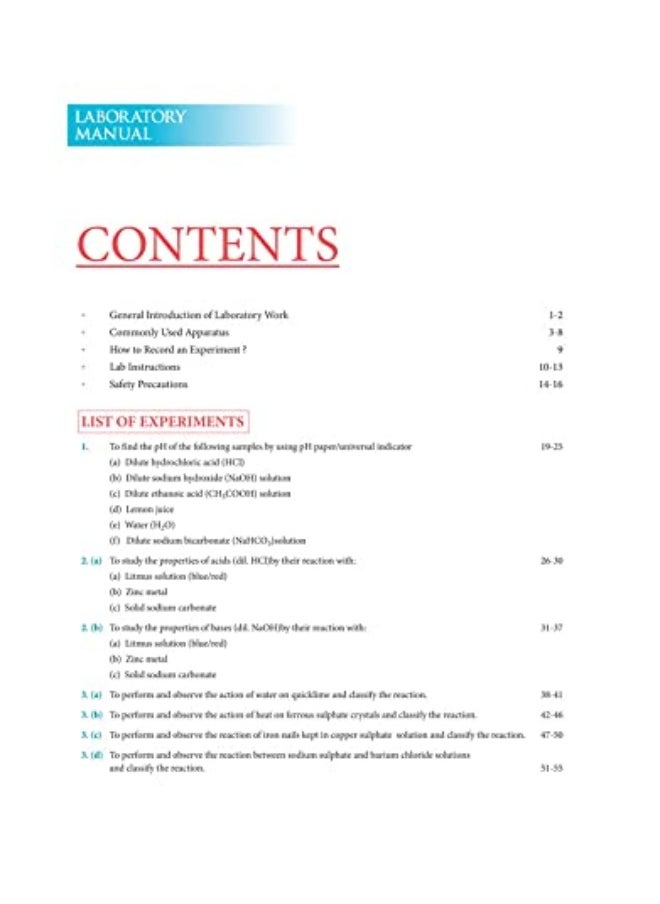 Arihant CBSE Laboratory Manual Science Class 10  - Image 3