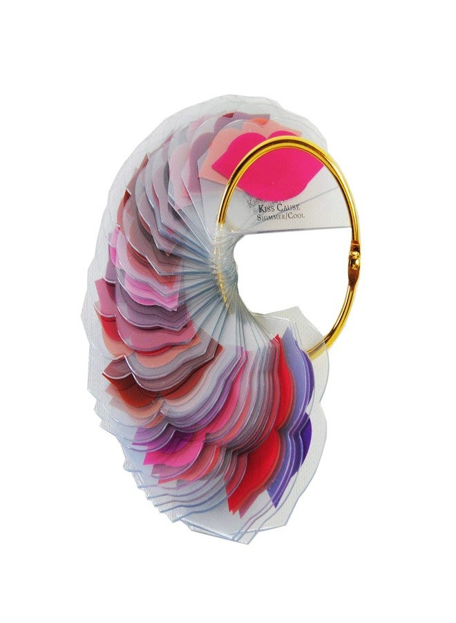 بوتيك ماركتنغ بطاقات عينات ألوان شفاه شفافة مُسبقة التلوين لتوضيح كيفية وضع ألوان أحمر الشفاه طويلة الأمد. ٥١ تجربة من العملاء، شفافة على الخاتم - Image 1