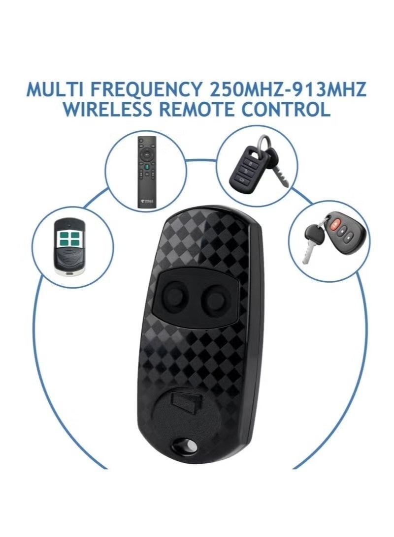433.92 MHz Garage Remote Control, Compatible with CAME TOP-432EE, TOP-432EV, TOP-432NA, TOP-432SA, Hand Held Gate Key Fobs, 2 Channel Door Remote, Radio Cloning Remote - Image 3
