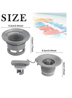 Y&D Inflatable Boat Air Valve, Kayak 8 Teeth Valve PVC Gas Cap Replacement , Adapter, Suitable for Dinghy Cano  - Image 2