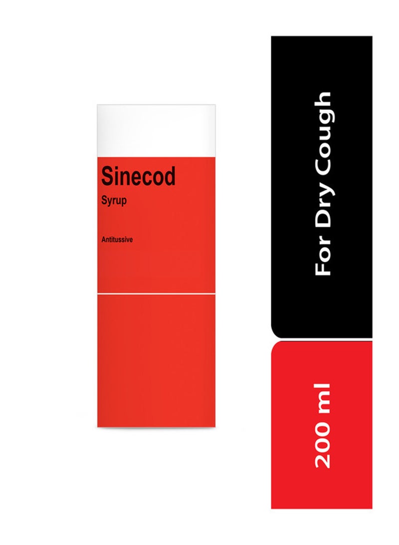 Sinecod Syrup 200Ml