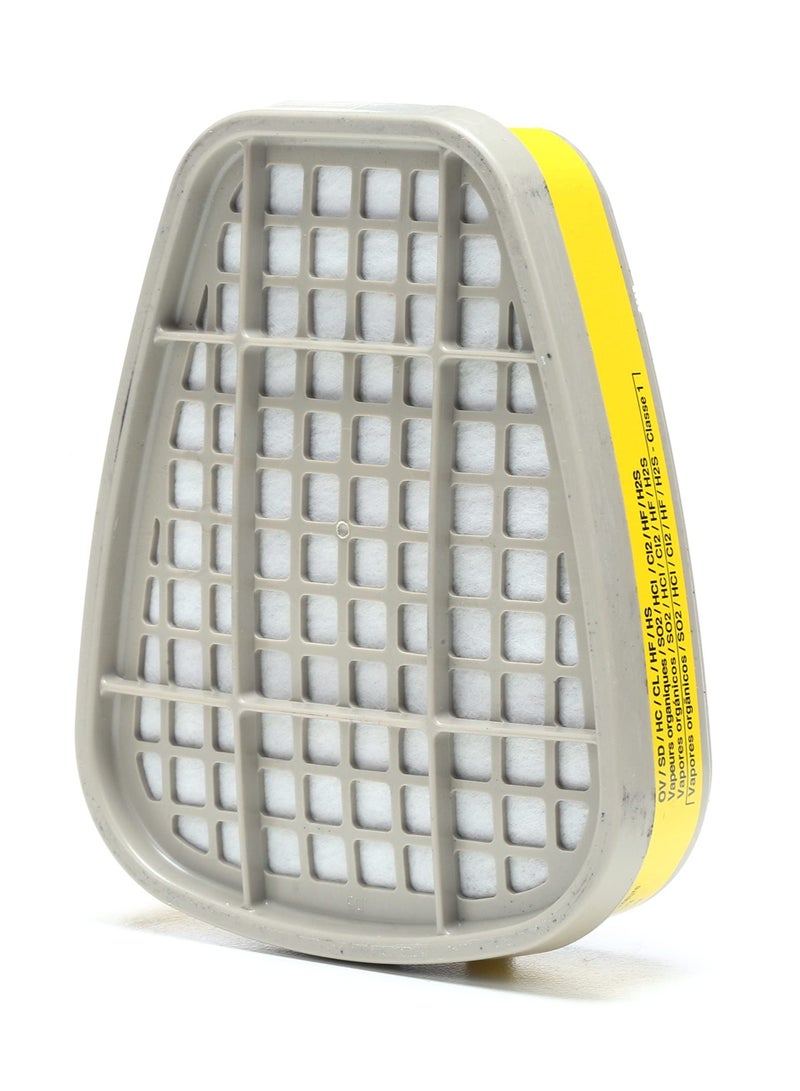 3M Personal Protective Equipment 3m half face mask 6200  + 3m mask cartridges 6003 - Image 2