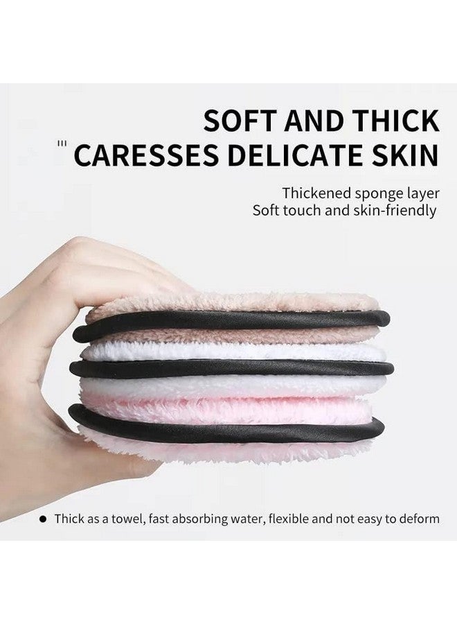 KitchenFest® Microfiber Facial Deep Cleansing Pads | Reusable Makeup Removal Round Wipes | Safe for Dry & Sensitive Skin, Random Color, 1 Pcs (1) - Image 5
