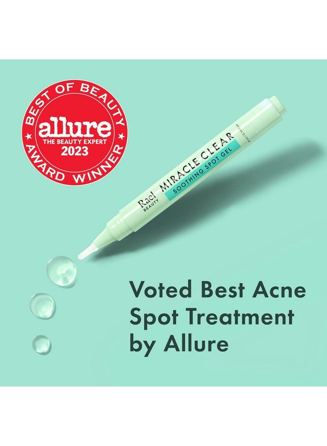 Rael Rael Acne Spot Treatment, Miracle Clear Soothing Spot Gel Pen - Acne Gel, Pimple and Blemish Treatment, Korean Skincare, for Early Stage, Succinic Acid, Tea Tree, Cica, Vegan, Cruelty Free (0.14 oz)  - Image 5