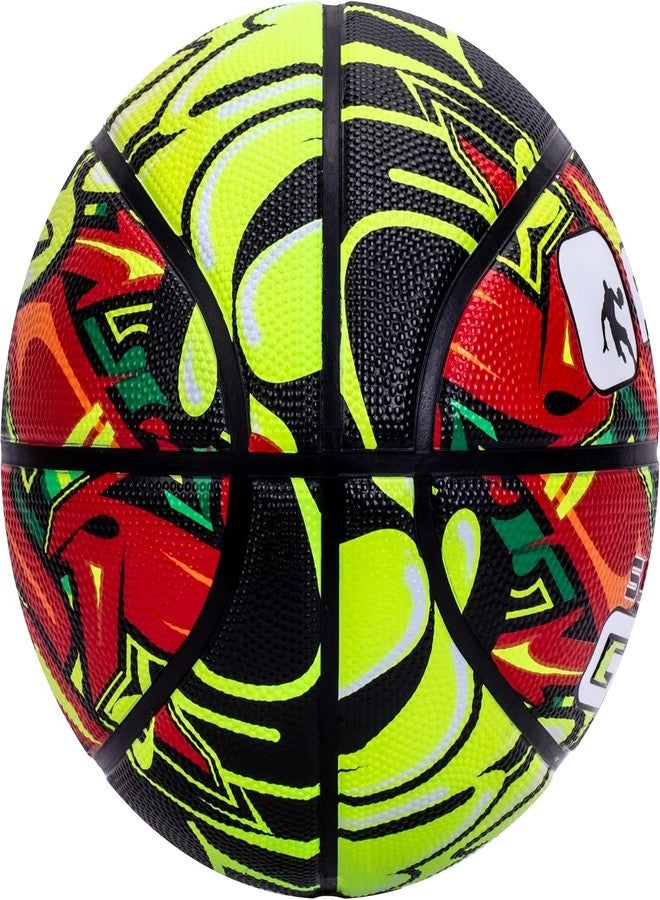 AND1 Supreme Grip Basketball: Official Regulation Size 7 (29.5 inches) Rubber Basketball - Deep Channel Construction Streetball, Made for Indoor Outdoor Basketball Games - Image 2