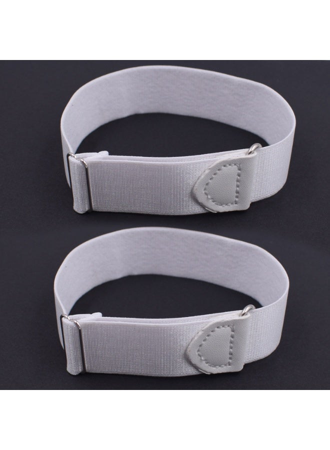 Elastic Adjustable Armband - Shirt Garter for Men - Image 3