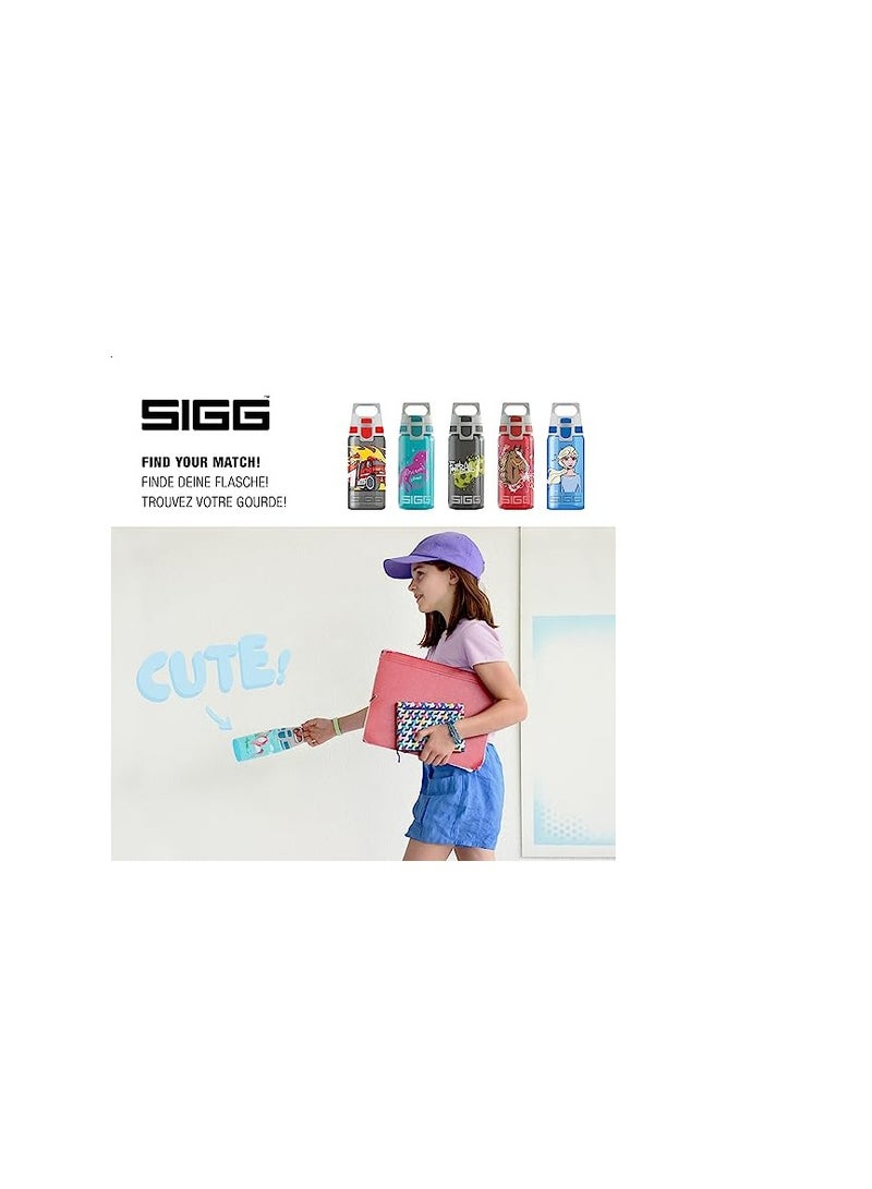 Sigg Viva One Believe In Miracles Children'S Drinking Bottle (0.5 L), Pollutant-Free Children'S Bottle With Leak-Proof Lid, Kids' Water Bottle With One-Handed Use - Image 2