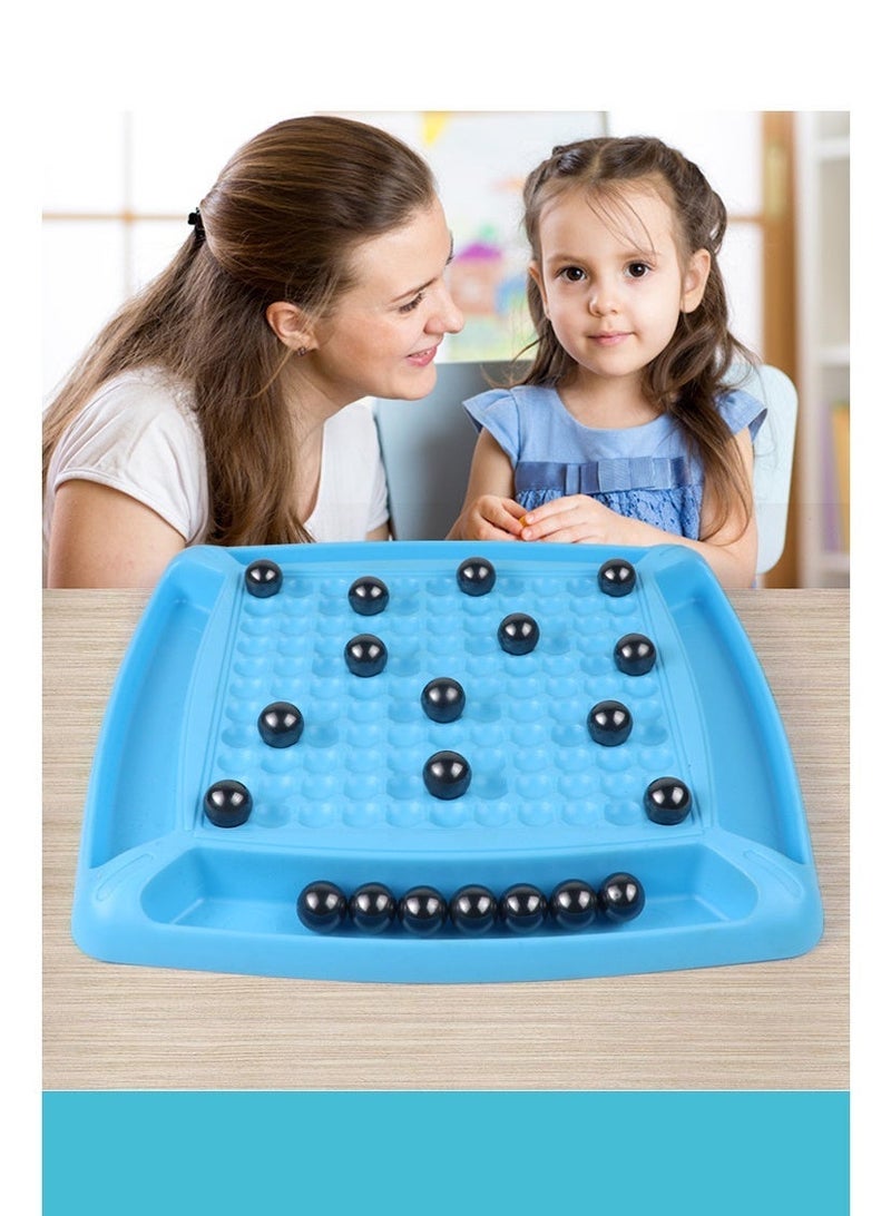 Magnetic Maze Game, Magnetic Puzzle Ball Board Game for Kids and Adults, Portable Educational Travel Toys for Family, 1 Player Fun Challenge - Image 4