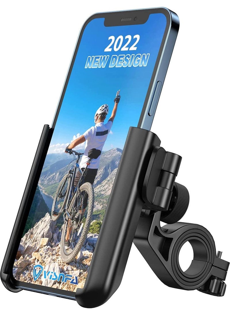 Apera - An-65 Motor and Bicycle Automatic Phone Holder Extra Thick Dual Camera Use Between 4 - 6.5 Inches - Image 1