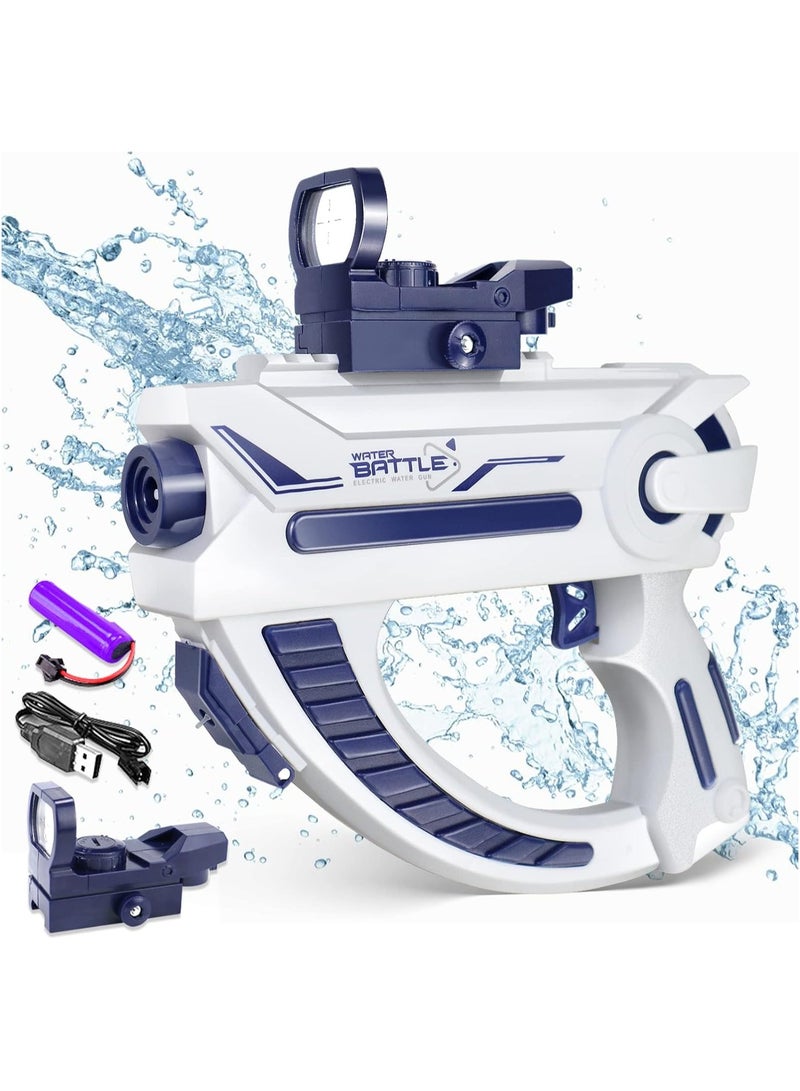 DubaiGallery Electric Water Gun, Squirt Guns with Large Capacity Battery, 140CC Automatic Water Soaker Water Blasters Up to 30 FT Range, Toy Gun for Kids & Adults Suit Outdoor Activity - Image 1