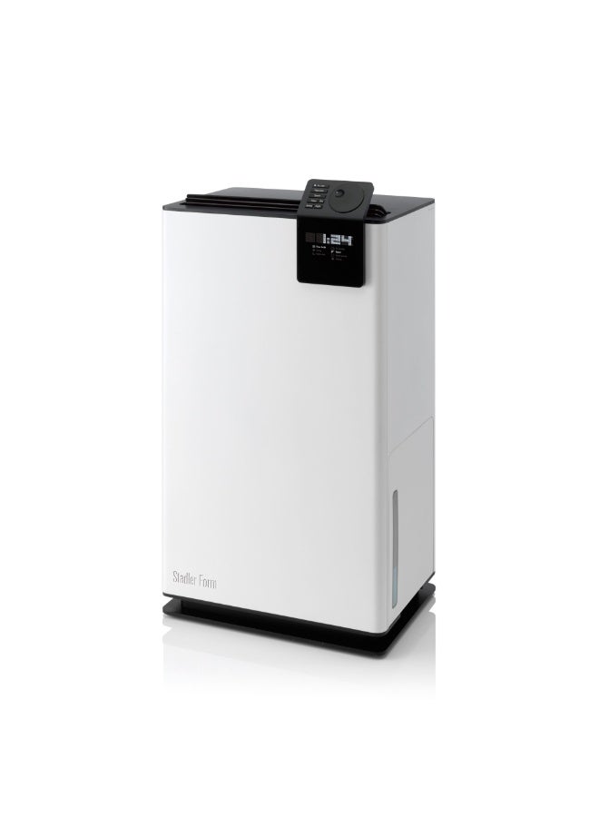 نموذج ستادلر Swiss Design Dehumidifier Ideal for Big Room 70sqm, Quiet Operation, 24H Digital Timer & Display, 5L Water Tank, Swing & Night Modes, Continuous Drainage (Albert)- 2 Years Warranty + Local Support - Image 1