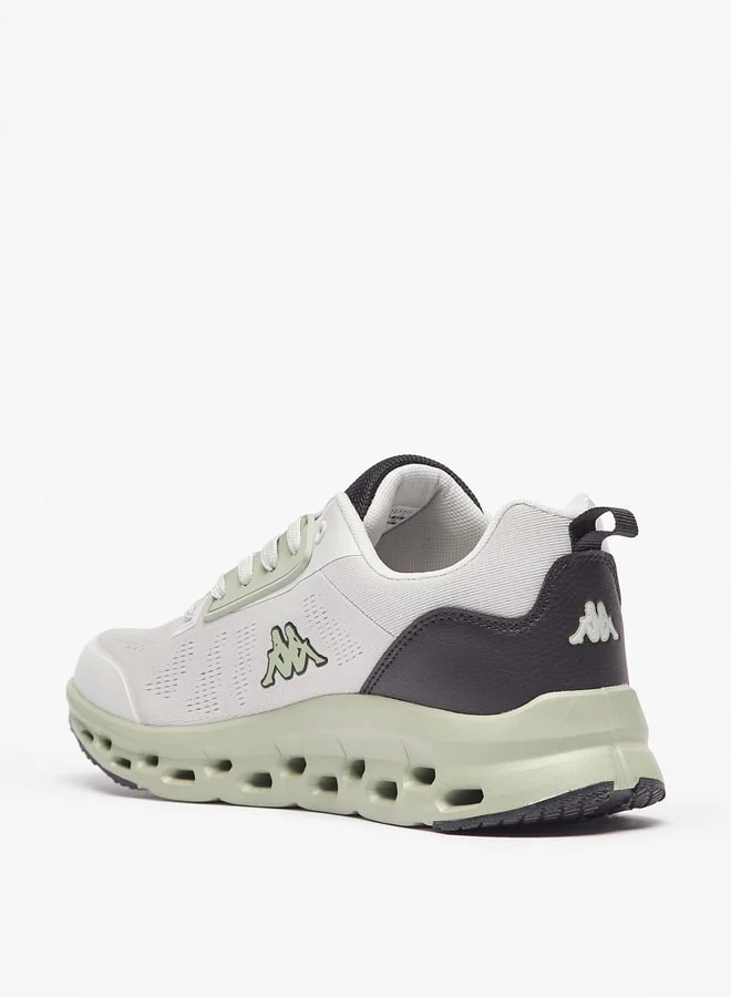 Kappa Mens Logo Detail Sports Shoes With Lace-Up Closure