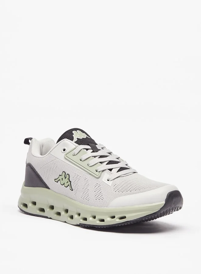 Kappa Mens Logo Detail Sports Shoes With Lace-Up Closure