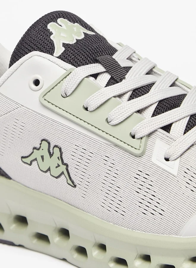 Kappa Mens Logo Detail Sports Shoes With Lace-Up Closure
