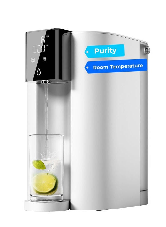 Waterdrop فلتر مياه عكسي على السطح CoreRO، نظام تنقية المياه العكسي على السطح، إبريق مياه نقية محمول، معتمد من NSF/ANSI 372، 3:1 نقية إلى تصريف، بدون تركيب، 6 مراحل، WD-C1S - Image 1