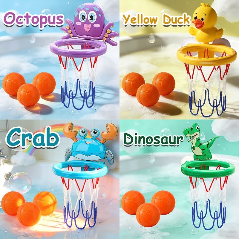 Cute Baby Crab Bath Toy Soft Safe Non Toxic Animal Shaped Fun Bathtub Play For Infant Toddler - Image 2