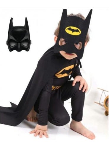 Batman Child Costume Masked - Cloak and 2 Pieces Masked  - Image 2