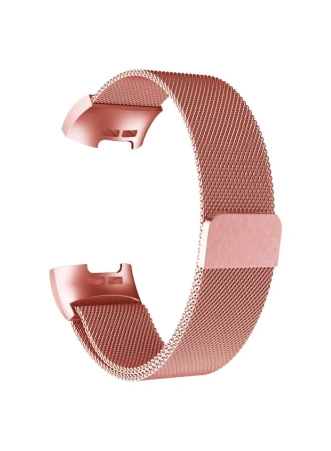 NIBEMINENT Replacement Band For Fitbit Charge 3 Pink