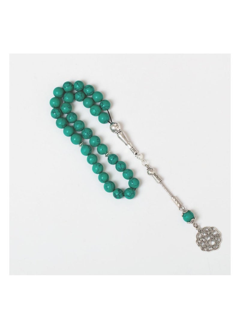 RS Turquoise Stone Prayer Beads  - Image 1