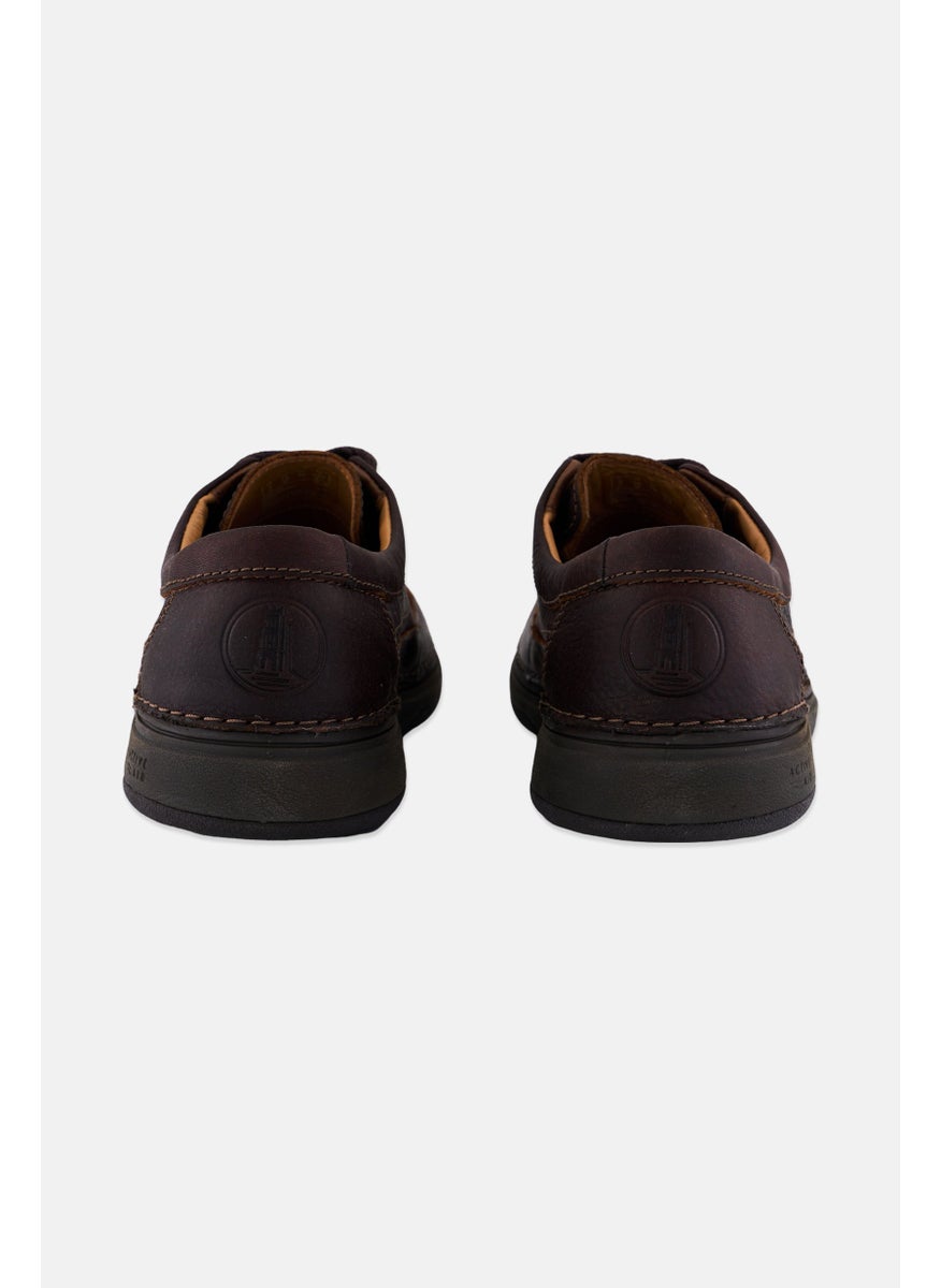 clarks Men Standard Lace Up Casual Shoes, Dark Brown  - Image 2