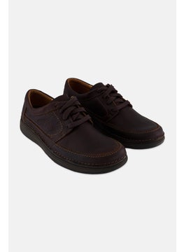 clarks Men Standard Lace Up Casual Shoes, Dark Brown  - Image 1