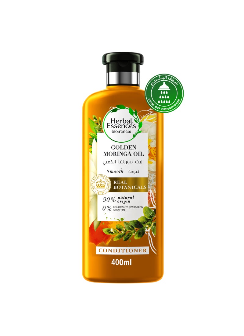 Herbal Essences Bio Renew Natural Conditioner With Golden Moringa Oil For Hair Smoothness - Image 1