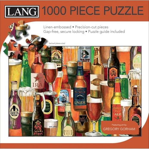 Lang, Crafted Brews 1000 Piece Puzzle by Gregory Gorham - Image 3