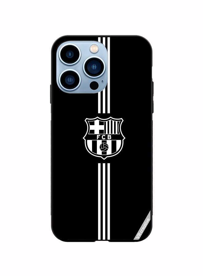VR CREATIVE غطاء حماية لجهاز آبل آيفون 13 برو ماكس بتصميم Fcb متعدد الألوان - Image 1