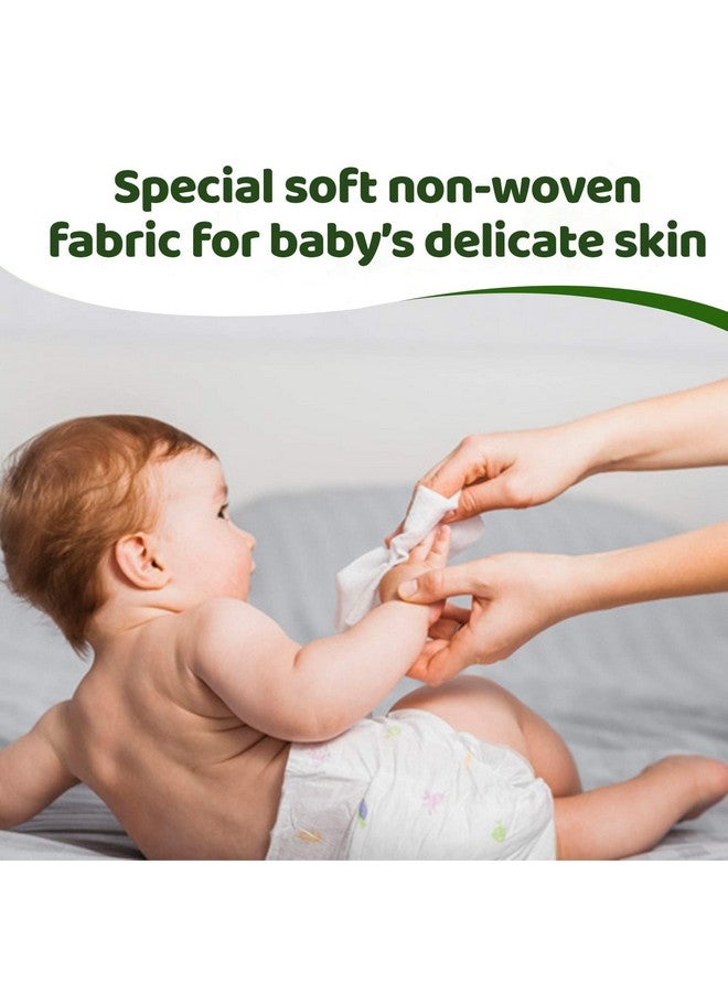 Chicco Baby Moments Soft Cleansing Baby Wipes, Ideal For Nappy, Face And Hand, Dermatologically Tested, Paraben Free, Fliptop Pack (Pack Of 2, 72 Sheets Per Pack), White  - Image 3