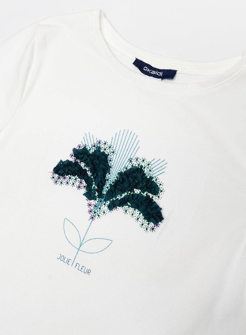 Okaidi Girls T-Shirt - Image 3