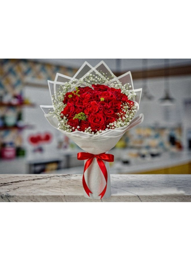 Classic Deep Red Celebration