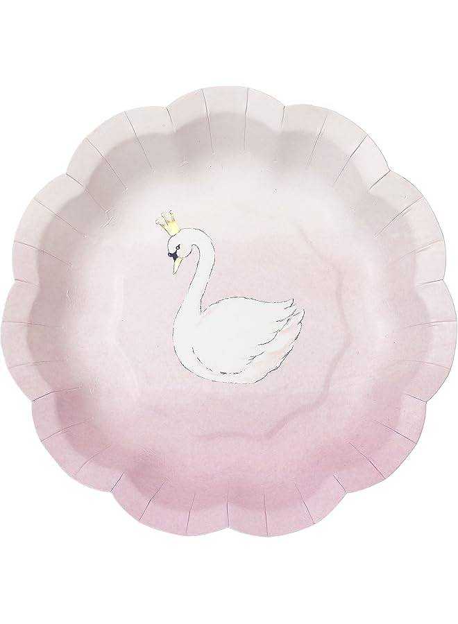 Talking Tables We Heart Swans Plates - Image 1