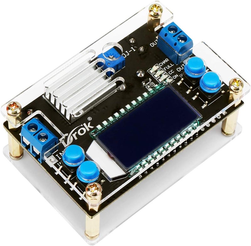 DROK Buck Converter 12v to 5v, Voltage Regulator Board DC 6.5-36V 24v Step Down to DC 1.2V-32V 12 v Volt Transformer Reducer 4.5A 75W CC CV Power Supply Module - Image 3