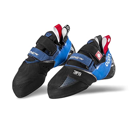 Ocun Ozone HV Bouldering Shoe | Rock Climbing Shoe, Dark Blue, 8 - Image 1