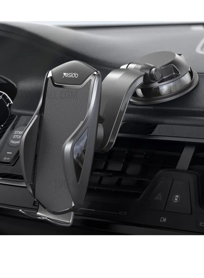 ELTRAZONE "Black C99 Car Console Navigation Holder – Suction Cup Mount for Mobile Phones" - Image 3