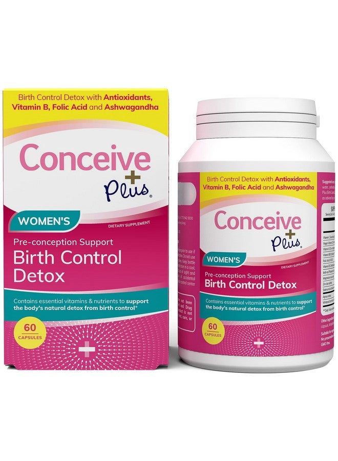 Conceive Plus مكملات ديتوكس كونسييف بلس لمنع الحمل - فيتامينات قبل الولادة الأفضل للنساء - دعم توازن الهرمونات وصحة المبايض - أساسية للنساء اللواتي يحاولن الحمل - مكملات غذائية - 60 كبسولة - Image 5