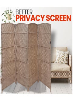 Generic Set of 2 Pieces Room Divider Room Partition, Foldable Freestanding 200*180 CM  - Image 5