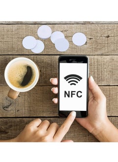 Excefore 50pcs NFC 215 Cards, NTAG215 NFC Round Cards NFC 215 Card Tag Compatible with TagMo and Amiibo and NFC Enabled Mobile Phones and Devices  - Image 5