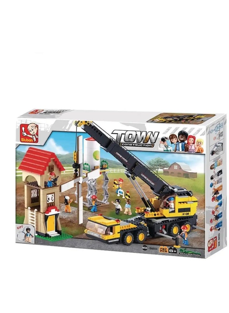 Giant Construction Crane Construction Kit 