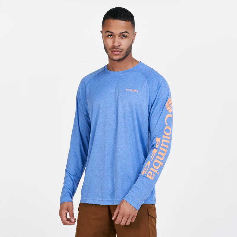 Columbia Men's PFG Terminal Tackle™ Heather Long Sleeve T-Shirt