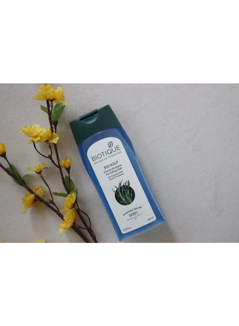Biotique Kelp Shampoo, 400ml - Image 2