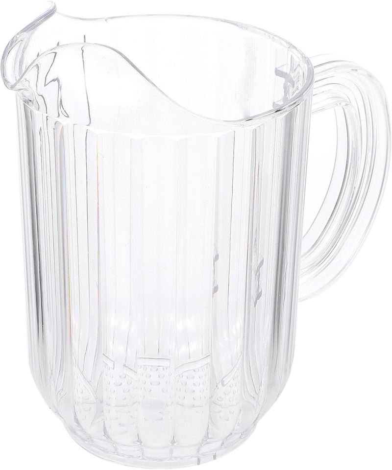 Beverage Pitcher Cold Water Jug 1.5l PC Plastic Juice Kettle with Spout for Restaurant Supply and Home Kitchen Serving - Image 1