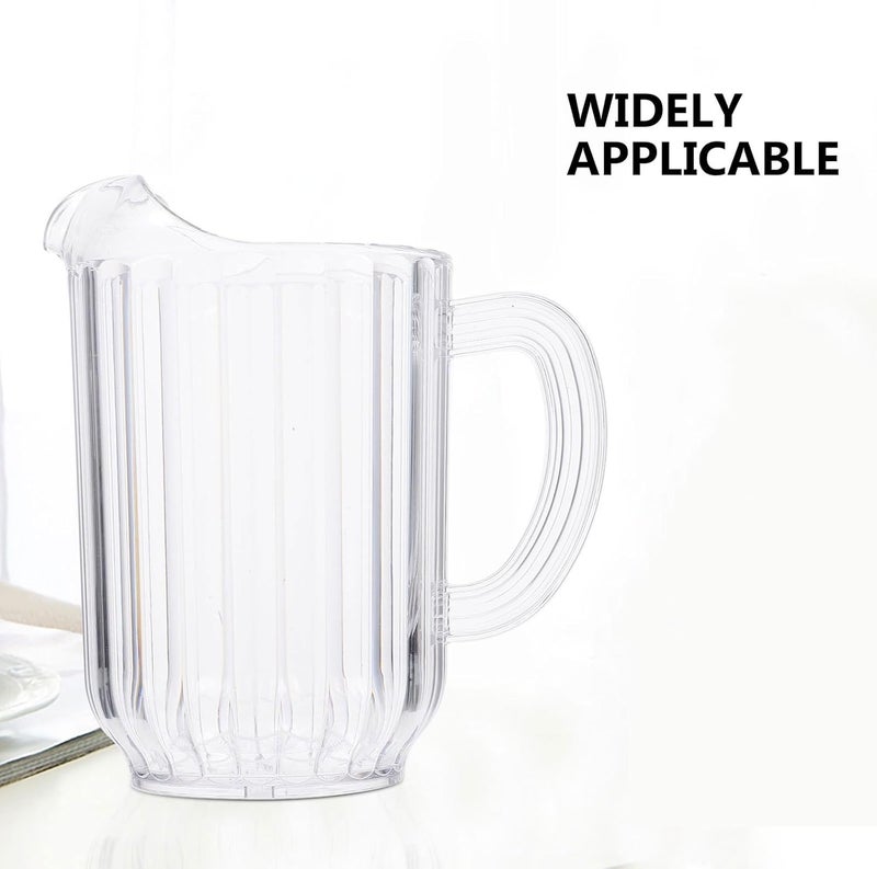 Beverage Pitcher Cold Water Jug 1.5l PC Plastic Juice Kettle with Spout for Restaurant Supply and Home Kitchen Serving - Image 4
