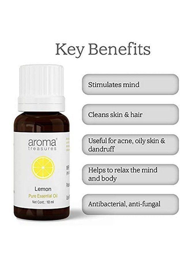 Aroma Treasures Lemon Essential Oil 10Ml (Pack Of 2) - Image 5