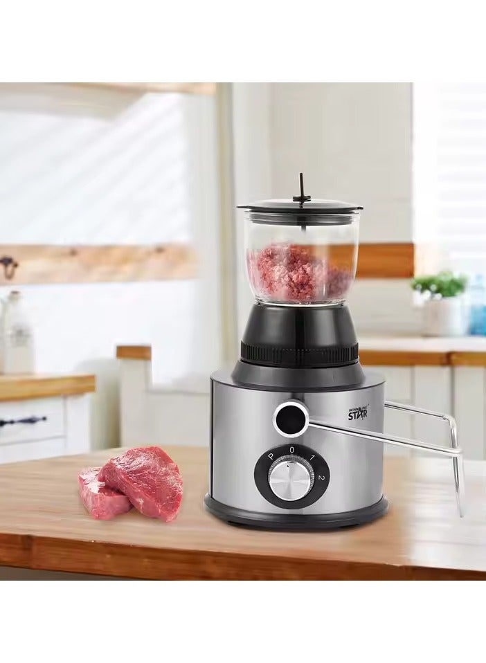 Winning Star Winning Star 800W 4-in-1 Multifunctional Blender & Juice Extractor | Slow Masticating Juicer Machine  - Image 3